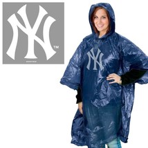 NEW YORK YANKEES ADULT RAIN PONCHO NEW &amp; OFFICIALLY LICENSED - £7.61 GBP