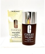 Clinique Even Better Makeup #33 Espresso Foundation 1 Oz Combination Ski... - $19.98