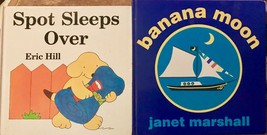 Spot Sleeps Over by Richard Hill &amp; Banana Moon by Janet Marshall childre... - £5.49 GBP