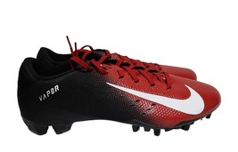 Nike Vapor Untouchable Speed 3 TD AO3034-009 Men Sz 15 Red Black Footbal... - $118.80