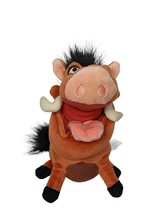 Disney Lion King Pumba Warthog Just Play Plush Stuffed Animal 7&quot; - £16.58 GBP