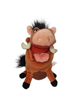 Disney Lion King Pumba Warthog Just Play Plush Stuffed Animal 7&quot; - £16.35 GBP