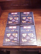 Lot of 4 Hot Rod Magazine Dream, Build, Drive Series Library DVDs, used - £19.94 GBP