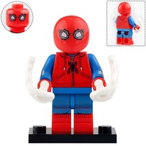 Spider-Man Homemade Suit Marvel Spider-Verse Minifigures Toy - £2.44 GBP