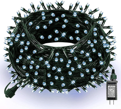 66FT 200 LED Christmas Lights, Christmas String Lights Plug in with 8 Mo... - $417.66 MXN