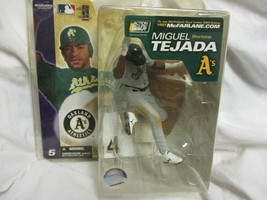 Mcfarlane Series 5 Miguel Tejada Oakland Athletics Baseball Figure With Stand - £44.10 GBP
