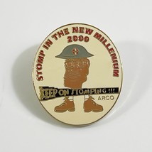Stomp in The New Millenium 2000 Keep on Stomping Arco Lapel Pin - $8.90