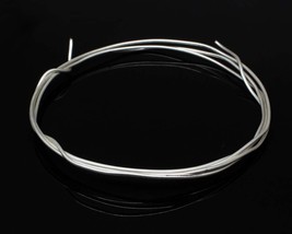 Plain Silver Wire 20 Inches Long for religious Vastu Healing purpose - £17.98 GBP