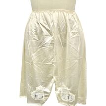 VTG 1970s NOS Mary Jane Antron III Nylon Half Slip Romantic Ivory M - $34.95