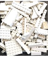 Lego 150 piece White Lego lot full of bricks, blocks Variety of Sizes Le... - $12.95