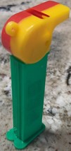 Vintage Yellow/Red Whistle Pez Dispenser Green Stem from China - £4.30 GBP