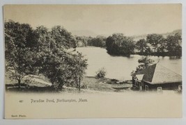 Northampton Massachusetts Paradise Pond c1900s Postcard S17 - £5.43 GBP