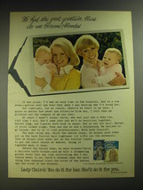 1974 Lady Clairol Hair Color Ad - We had the post-partum blues. - $18.49