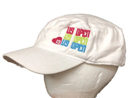 Garb 2013 US Open Tennis Cap Hat 3 Triple Stack Heart Phoebe White One Size - £9.49 GBP