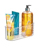 iDesign Hanging Suction Shower Caddy Basket for Bathroom Storage - Clear... - $22.47