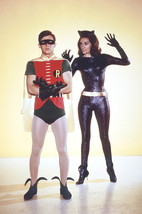 Lee Meriwether in Batman Burt Ward as Robin and Catwoman in Costume 18x24 Poster - £19.47 GBP