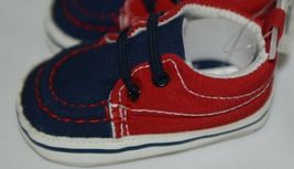 Baby Brand Red White Blue 309067 Pre Walker Infant Shoes 0 to 6 Months image 3