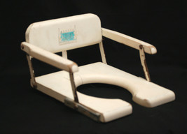 Old Vintage Retro 1950 60s Toidey Child Potty Training Wooden Chair Seat... - $29.69