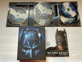 The Dark Knight Trilogy - Blu Ray - Batman Begins - Dark Knight - Knight... - $14.80