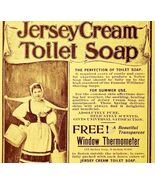 Williams Jersey Cream Toilet Soap 1897 Advertisement Victorian Hygiene A... - €21,44 EUR