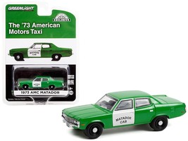 1973 AMC Matador Fare-Master Taxi Green and White &quot;Matador Cab&quot; &quot;Hobby Exclusiv - £9.77 GBP