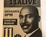 Montel Williams Show Print Ad Advertisement 11 Alive Atlanta Tpa14 - £4.66 GBP