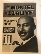 Montel Williams Show Print Ad Advertisement 11 Alive Atlanta Tpa14 - £4.66 GBP