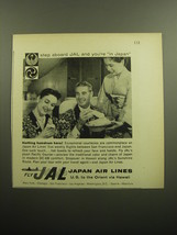 1957 JAL Japan Air Lines Ad - Step aboard - £14.55 GBP