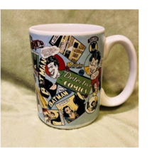 Vintage DC Comics Golden Age of Detective Comics 14oz Ceramic Coffee Mug (1993) - £11.86 GBP