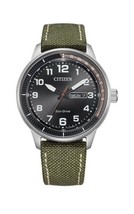 Citizen Tactical 42mm Day Date Eco-Drive Mens Watch BM8590-01E - £147.80 GBP