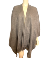 Vince Camuto Gray Knit Shawl One Size - $696.89 MXN