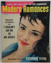 Modern Romances Magazine March 1959 Runaway Teens - £4.77 GBP