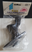 NIOP 2 In 1 Flag and Banner Bracket Heavy Duty Unbreakable Plastic PT709... - $5.99