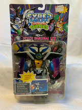 1989 Playmates Toys &quot;CYBER SAMURAI LEO&quot; TMNT Action Figure in Blister Pack - £102.70 GBP