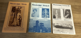 Lot 3 books series vintage  MISSISSIPPI TRIVIA by Forrest Cooper set curiosities - £12.43 GBP