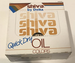 New  Shiva by Delta Quick Dry Art Oil Paint Antique Gold 1.25 oz X 3 Tub... - £17.19 GBP