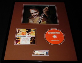 Glen Campbell Signed Framed 16x20 Greatest Hits CD &amp; Photo Set JSA - £194.63 GBP