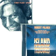 Robert Palmer 2 CD Bundle Riptide 1985 + Island Treasures 3trk Hits Promo 1990 - £13.88 GBP