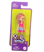 Mattel Polly Pocket Doll -FWY19 -Lila in Pink Dress with Apron - $142.58 MXN