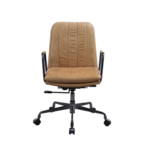 Eclarn Office Chair, Rum Top Grain Leather (93174) - $618.99