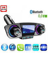 Bluetooth Car FM Transmitter MP3 Player Hands free Radio Adapter Kit USB... - $48.43 CAD