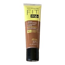 Maybelline New York Fit Me Tinted Moisturizer Shade 370 with Aloe 1 fl o... - $8.00