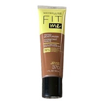 Maybelline New York Fit Me Tinted Moisturizer Shade 370 with Aloe 1 fl o... - £6.27 GBP