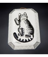Sigma Taste Setter Bernard B Kliban Waving Cat Wall Hanging Mold Japan W... - £36.16 GBP