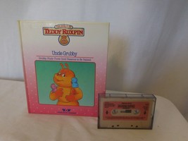 Teddy Ruxpin Hardcover Book and Tape UNCLE GRUBBY  Vintage 1985 - £18.26 GBP