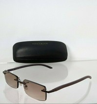 Brand New Authentic Gold and Wood Sunglasses A02.33 AcV26 Wood Frame - £211.41 GBP