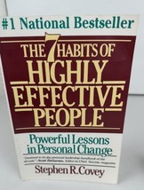 Book  Self-Help 7 Habits of Highly Effective People Stephen R. Covey Paperback - £5.40 GBP