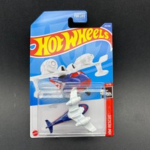 Hot Wheels Water Bomber Plane HW Fire Support Rescue Blue Diecast 1/64 #9/10 - £7.62 GBP
