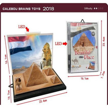 Egypt Great Pyramid 3D Diorama World Famous Architecture Display DIY - £7.87 GBP