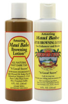 New Maui Babe Before and After Sun Pack (Browning and After-Sun Lotion) - $36.99